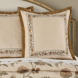 Garden Grove Apricot Euro Sham - 193842169186