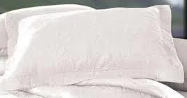 White Shell Matelasse Standard Sham - 164924414388