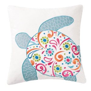 St. Kitts Turtle Pillow - 008246503255