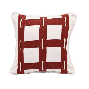 Linen with Rope Pillow -