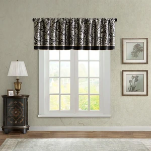 Aubrey Black Valance - 675716634230