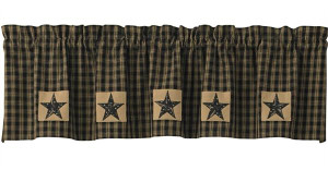 Sturbridge Patch Black Valance - 762242364769