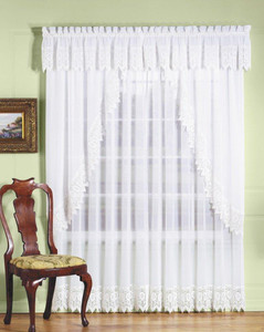 Diana Macrame Lace Sheer Curtain -