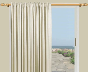 Homespun Insulated Back Tab Patio Panel -