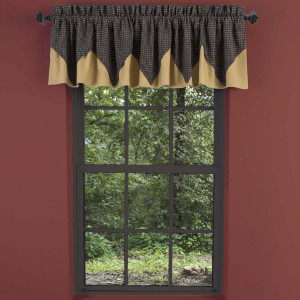 Kettle Grove Plaid Layered Valance - 841985078536