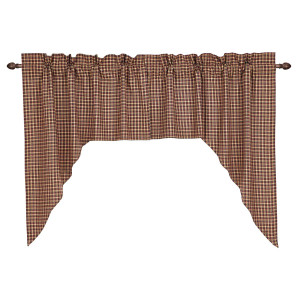 Patriotic Patch Plaid Swag Set - 841985061019