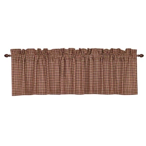 Patriotic Patch Plaid Valance - 840528130748