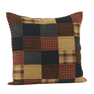 Patriotic Patch Quilted Euro Sham - 841985058217