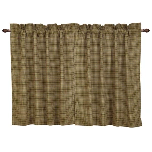 Tea Cabin Green Plaid Tier Set - 840528130809