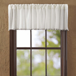 Tobacco Cloth Fringed Valance - 841985019805