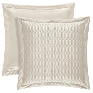 Satinique Natural Euro Sham - 846339074875