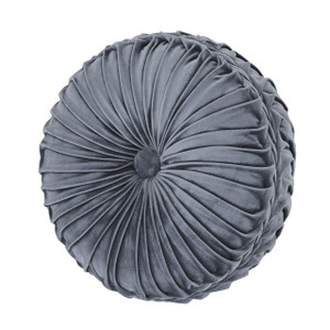 Crystal Palace French Blue Tufted Pillow - 846339078866