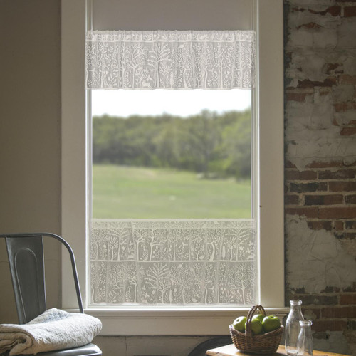 Rabbit Hollow Lace Tier by Heritage Lace | Paul's Home Fashions