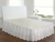 Ruffled Eyelet Bed Skirt  14" & 18" drop - 010482880014
