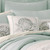 Water's Edge Aqua 16" Square Pillow - 846339098345