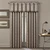 Cracked Ice Taupe Curtain Pair - 193842104774