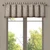 Cracked Ice Taupe Straight Valance - 193842104828