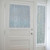 Sand Shell Lace Door Panel - 734573098064