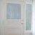 Sand Shell Lace Door Panel - 734573098064
