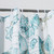 Cruz White Shower Curtain - 636047382283