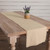 Burlap Vintage Runner Fringed - 840528168116