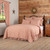 Sawyer Mill Red Ticking Stripe Quilt Coverlet - 840528184314