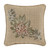 Martinique Black Square Emroidered Pillow - 193842107706