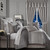 Houston Charcoal Comforter Collection -