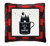Red Buffalo Plaid Camping Rustic Pillow - 357311327440