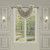 Jacqueline Teal Waterfall Valance - 193842117323