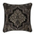 Windham Black 20" Square Pillow - 193842116524