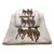 Embroidered 3-Horse Towel 3 Piece  Set of 2 - 890830102964
