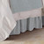Gathered Velvet Bed Skirt - 819652021185