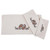 Rebecca Embroidered Western Paisley 3PC Bath Towel Set  of 2 - 819652023974