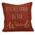 Sunset Cottage Woods Pillow - 754069601325