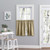 Glasgow Solid Color Tier Curtains - 842249004988