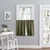 Glasgow Solid Color Tier & Swag  Curtains - 842249004988