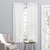 Shannon Sheer Linen Door Curtain Panel w/ Tieback - 842249038587