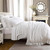 Lily Washed Linen Duvet Set - 840118803717