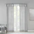 Ceres Sheer Voile Tab Top Curtain Pair - 865699873966