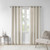 Englewood Solid Color Grommet Curtain - 865692963510