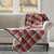 Tasha Plaid Red Throw - 675716792862