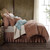 Stella Silk Velvet Dusty Rose Bedding Collection -