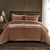 Stella Silk Velvet Dusty Rose Bedding Collection -