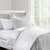 Waffle Weave White Coverlet Set - 840118803816