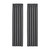 Deco Charcoal Curtain Pair - 193842124130