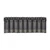 Deco Charcoal Straight Valance - 193842124178