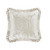La Boheme Ivory 20" Square Embellished Pillow - 193842122570