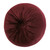 Montecito Red Tufted Round Pillow - 193842130223