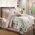 Annie Portabella Floral Patchwork Quilt - 810055893348